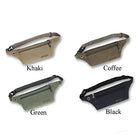 Riñonera Deportiva Hombre - Bolsa Cintura Lona Casual