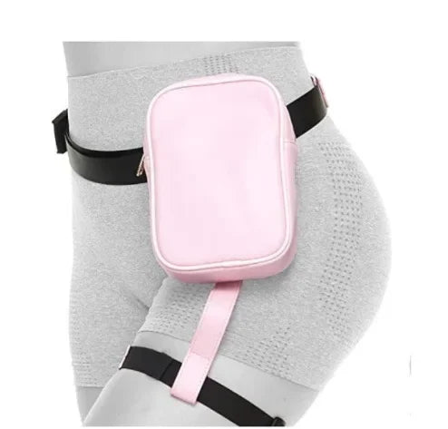 Riñonera de Pierna para Moto y Motoristas - Bolso Lateral Negro
