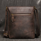 Riñonera de Cuero Vintage para Hombre - Bolso de Piel Grande y Elegante