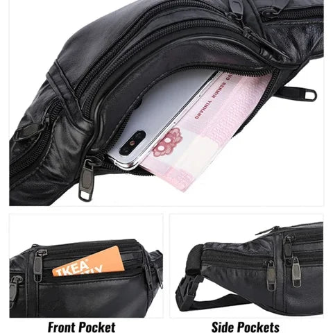 Riñonera Deportiva Hombre - Bolsa Táctica Pequeña para Correr y Deportes al Aire Libre