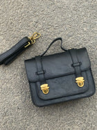 Riñonera Mujer Vintage Marrón - Bolso Bandolera Casual de Cintura