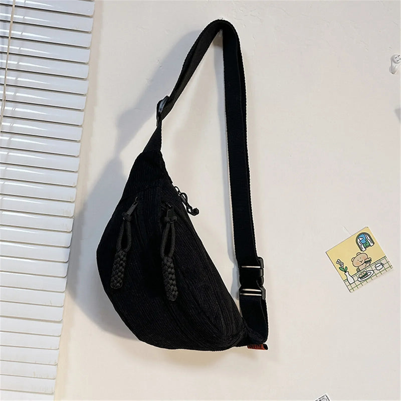 Riñonera de Moda para Mujer - Bolsa de Cintura Acolchada y Elegante