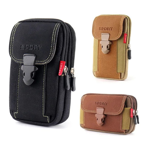 Riñonera Deportiva de Paracaídas Multifuncional para Hombre - Resistente y Cómoda