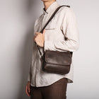 Riñonera de Cuero Vintage para Hombre - Bolso de Piel Elegante