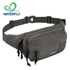 Riñonera Deportiva Grande con 7 Bolsillos - Agua y Resistente, Ajustable para Hombre y Mujer