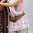 Riñonera de Cintura para Mujer - Bolso Bandolera Casual y Moderno