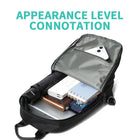Riñonera de Viaje para Hombre MOYYI - Bolso Bandolera de Nylon Impermeable Antirrobo con Correa Ajustable