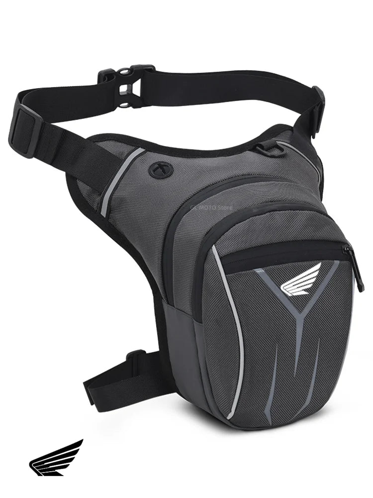 Riñonera de Pierna Impermeable para Moto y Motoristas - Bolso Lateral Resistente