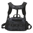 Riñonera Táctica para Hombre - Mochila de Pecho y Cintura Multiusos