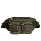 Riñonera Deportiva Hombre - Bolsa Cintura Oxford Impermeable para Correr