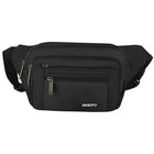Riñonera Deportiva Impermeable con 5 Bolsillos para Running, Viajes y Aventura