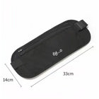 Riñonera Deportiva con Protección RFID - Fina y Antirrobo para Viajes