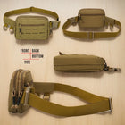 Riñonera Táctica Militar Unisex - Resistente y Funcional