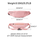Riñonera Deportiva Unisex para Correr y Running - Ligera y Ajustable