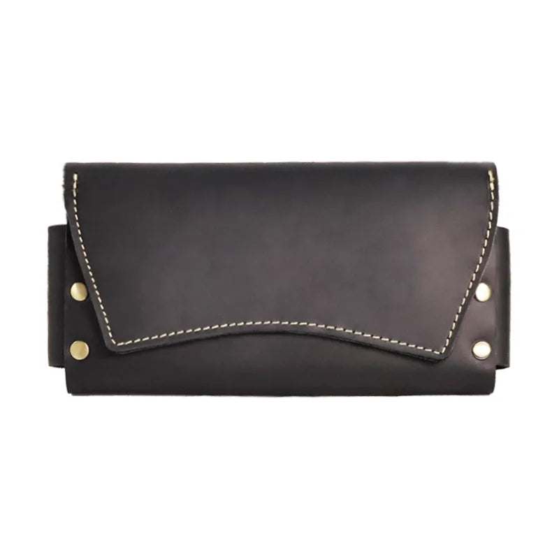 Riñonera de Cuero para Hombre - Bolso de Piel de Vestir Premium