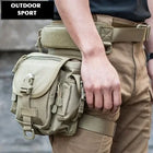 Riñonera Deportiva Impermeable de Tela Oxford para Senderismo, Camping y Viajes