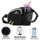 Riñonera Deportiva Unisex para Correr y Running - Ligera y Ajustable