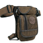 Riñonera Deportiva Hombre - Bolsa Cintura Multifuncional de Lona