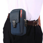 Riñonera Deportiva Oxford - Bolsa de Cintura para Hombre