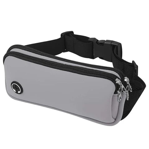 Riñonera Deportiva Negra LKEEP - Ideal para Running y Gimnasio