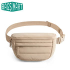 Riñonera Deportiva BAGSMART: Dos Caras, Cremallera y Correa Ajustable para Viajes y Entrenamiento