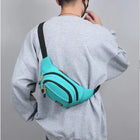 Riñonera Deportiva Grande Impermeable - Bolsa de Cintura para Móvil y Accesorios