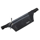 Riñonera Deportiva Negra de Nylon - Impermeable y Ligera