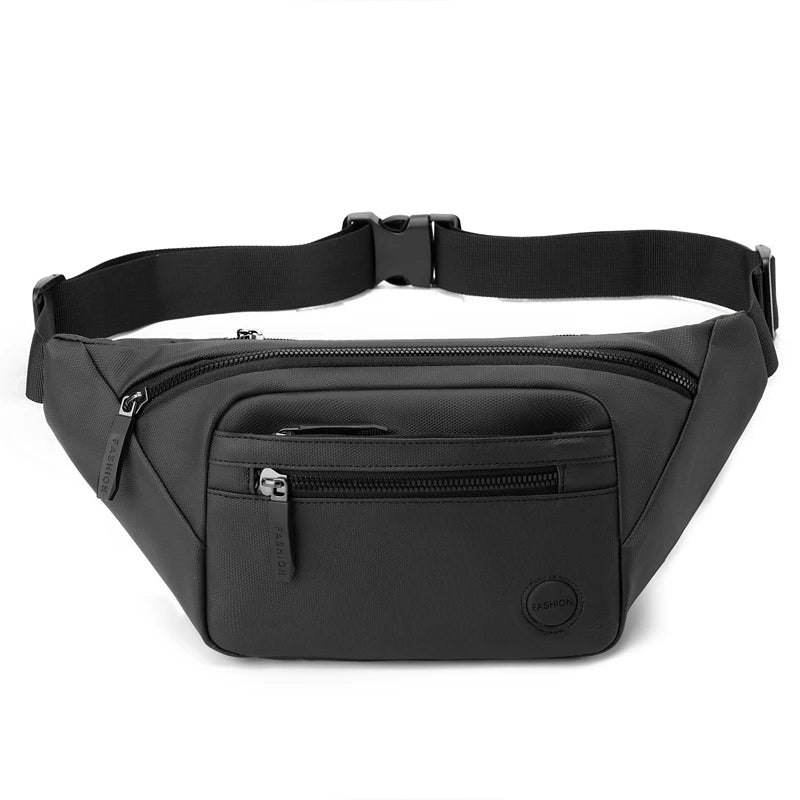 Riñonera Grande Unisex - Bolso Bandolera Casual Espacioso