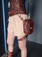 Riñonera Deportiva Steampunk Retro para Mujer