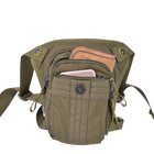 Riñonera Deportiva Impermeable Oxford para Hombre - Bolsa de Cadera y Pierna para Moto, Running y Viajes