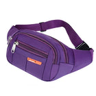 Riñonera Deportiva Impermeable para Mujer - Bolsa de Cintura Oxford para Correr y Caminar
