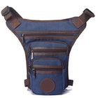 Riñonera de Pierna para Hombre - Bolsa Multiusos para Moto, Senderismo y Viajes