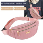 Riñonera Deportiva de Nylon - Bolsa de Cintura Unisex para Deporte y Uso Diario