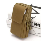 Riñonera Deportiva Vintage 6.5 Pulgadas - Bolsa de Cintura para Hombre con Compartimento para Móvil