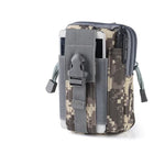 Riñonera Deportiva Táctica Multifuncional para Hombre - Bolsa de Cintura Camuflaje Urbano