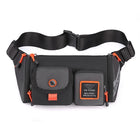 Riñonera Deportiva Impermeable para Hombre - Bolsa Pechera Multibolsillos