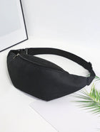 Riñonera Grande Unisex - Bolso Bandolera Casual de Cintura