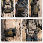Riñonera Deportiva Impermeable JETTING - Bolsa de Cintura de Nailon