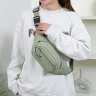 Riñonera Deportiva de Nailon - Grande, Resistente y Casual