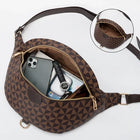 Riñonera Deportiva de Cuero para Mujer - Bolso de Cintura Elegante