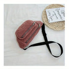 Riñonera de Cintura para Mujer - Bolso Bandolera de Pana Casual