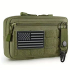 Riñonera de Cintura para Hombre - Bolso Bandolera Casual de Nylon