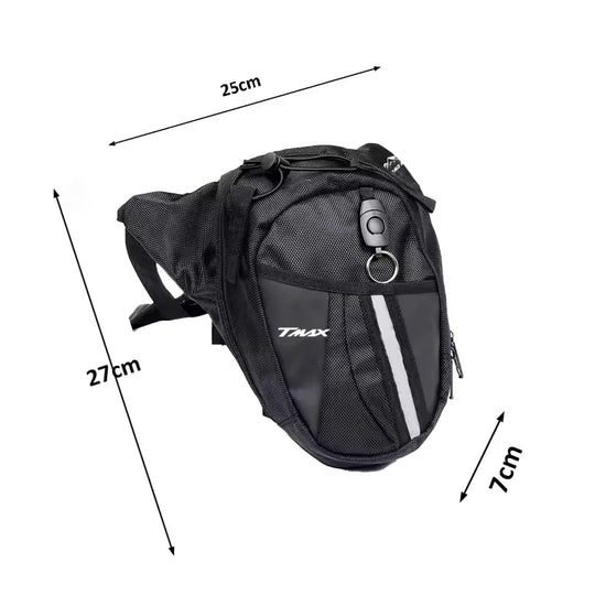 Riñonera de Pierna Impermeable para Moto y Motoristas - Bolso Lateral Resistente
