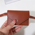 Riñonera Deportiva de Cuero para Mujer - Bolsa de Cintura Ajustable y Elegante