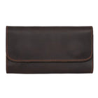 Riñonera Deportiva de Cuero Crazy Horse para Hombre - Compatible con Pantalla 6.9 Pulgadas