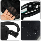 Riñonera Deportiva Impermeable para Correr, Ciclismo y Gimnasio - Bolsa Portátil con Cinturón Ajustable