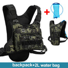 Riñonera Táctica para Mujer con Hidratación - Mochila de Running, Ciclismo y Senderismo