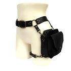 Riñonera Deportiva de Cuero Sintético - Pequeña Bolsa Multifuncional para Mujer