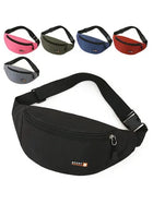 Riñonera Deportiva Impermeable Unisex - Bolsa de Cintura para Gimnasio, Running y Ciclismo