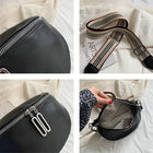 Riñonera Deportiva Elegante de Piel Sintética para Mujer - Suave y Versátil